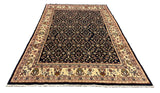 27353-Hamadan Hand-Knotted/Handmade Persian Rug/Carpet Tribal/Nomadic Authentic/ Size: 8'8" x 5'5"/263cm x 164cm
