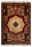26286-Chobi Ziegler Hand-Knotted/Handmade Afghan Rug/Carpet Modern Authentic/Size: 3'0" x 2'0"