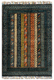 26170-  Hand-knotted Contemporary Chobi Ziegler /Modern Carpet/Rug / Size: 3'3" x 2'0"