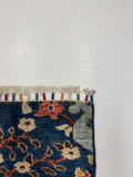 27822-Chobi Ziegler Handmade/Hand-knotted Afghan Rug/Carpet Tribal/Nomadic Authentic/ Size: 5'8" x 4'1" / 173cm x 124cm