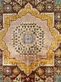 26291-Chobi Ziegler Hand-Knotted/Handmade Afghan Rug/Carpet Modern Authentic/Size: 2'9" x 2'0"
