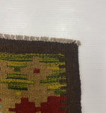 27564 - Kelim Hand-Woven/Flat-Weaved/Afghan Kelim/Carpet Modern/Nomadic Authentic/Size: 9'9" x 6'5"/297cm × 196cm