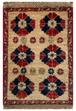26676 -  Hand-knotted Contemporary Chobi Ziegler /Modern Carpet/Rug / Size: 2'0" x 1'3"