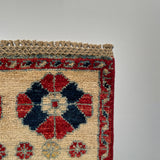 26676 -  Hand-knotted Contemporary Chobi Ziegler /Modern Carpet/Rug / Size: 2'0" x 1'3"