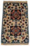 26675 -  Hand-knotted Contemporary Chobi Ziegler /Modern Carpet/Rug / Size: 2'0" x1'3"