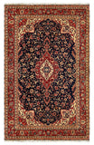 27352-Hamadan Hand-Knotted/Handmade Persian Rug/Carpet Tribal/Nomadic Authentic/ Size: 7'10" x 4'7"/240cm x 140cm