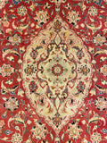 27243-Kashan Hand-Knotted/Handmade Persian Rug/Carpet Traditional/Authentic/Size: 6'8" x 4'9" /204cm x 146cm