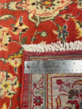 27243-Kashan Hand-Knotted/Handmade Persian Rug/Carpet Traditional/Authentic/Size: 6'8" x 4'9" /204cm x 146cm