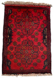 26452 - Khal Mohammad Afghan Hand-Knotted Authentic/Traditional/Rug/Size: 2'1" x 1'3"