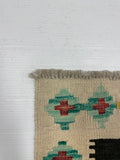 27651 - Kelim Hand-Woven/Flat-Weaved/Afghan Kelim/Carpet Modern/Nomadic Authentic/Size: 9'9" x 6'6"/297cm × 198cm