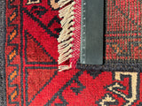 26191 - Khal Mohammad Afghan Hand-Knotted Authentic/Traditional/Rug/Size: 2'1" x 1'4"