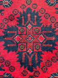 26406- Khal Mohammad Afghan Hand-Knotted Authentic/Traditional/Rug/Size: 2'0" x 1'4"