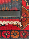 26401- Khal Mohammad Afghan Hand-Knotted Authentic/Traditional/Rug/Size: 2'0" x 1'3"