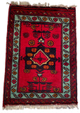 26205 - Khal Mohammad Afghan Hand-Knotted Authentic/Traditional/Rug/Size: 2'0" x 1'3"