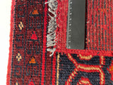 26437 - Khal Mohammad Afghan Hand-Knotted Authentic/Traditional/Rug/Size: 2'0" x 1'3"