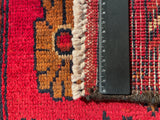 26387- Khal Mohammad Afghan Hand-Knotted Authentic/Traditional/Rug/Size: 2'0" x 1'4"