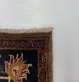 27360-Hamadan Hand-Knotted/Handmade Persian Rug/Carpet Tribal/Nomadic Authentic/ Size: 8'2" x 5'2"/250cm x 157cm