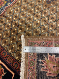 27360-Hamadan Hand-Knotted/Handmade Persian Rug/Carpet Tribal/Nomadic Authentic/ Size: 8'2" x 5'2"/250cm x 157cm