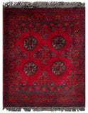 26353- Khal Mohammad Afghan Hand-Knotted Authentic/Traditional/Rug/Size: 2'0" x 1'5"