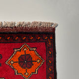 26599 - Khal Mohammad Afghan Hand-Knotted Authentic/Traditional/Rug/Size: 2'0" x 1'3"