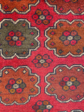 26440 - Khal Mohammad Afghan Hand-Knotted Authentic/Traditional/Rug/Size: 2'0" x 1'4"