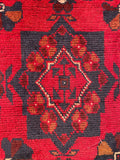 26449 - Khal Mohammad Afghan Hand-Knotted Authentic/Traditional/Rug/Size: 2'0" x 1'3"