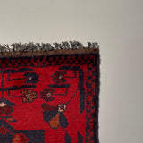 26449 - Khal Mohammad Afghan Hand-Knotted Authentic/Traditional/Rug/Size: 2'0" x 1'3"