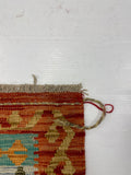 27775 - Kelim Hand-Woven/Flat-Weaved/Afghan Kelim/Carpet Modren/Nomadic Authentic/Size: 9'8" x 8'1"/295cm × 246cm