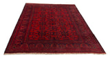 27536- Khal Mohammad Hand-Knotted/Handmade Afghan Rug/Carpet/Traditional/Authentic/Size: 7'6" x 5'9"/229cm x 175cm