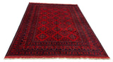 27530 - Khal Mohammad Hand-Knotted/Handmade Afghan Rug/Carpet/Traditional/Authentic/Size: 7'9" x 5'8"/236cm x 173cm