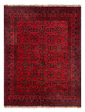 27533- Khal Mohammad Hand-Knotted/Handmade Afghan Rug/Carpet/Traditional/Authentic/Size: 7'7" x 5'8"/231cm x 173cm