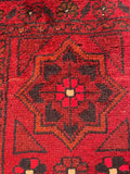 26425 - Khal Mohammad Afghan Hand-Knotted Authentic/Traditional/Rug/Size: 2'0" x 1'4"