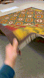 27555 - Kelim Hand-Woven/Flat-Weaved/Afghan Kelim/Carpet Modern/Nomadic Authentic/Size: 9'3" x 6'4"/282cm × 193cm