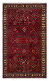 27246 - Meymeh Hand-Knotted/Handmade Persian Rug/Carpet Traditional/Authentic/ Size: 6'7" x 3'9"/201cm x 114cm