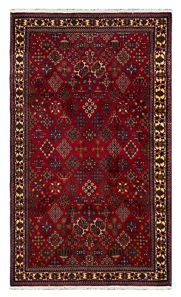 27246 - Meymeh Hand-Knotted/Handmade Persian Rug/Carpet Traditional/Authentic/ Size: 6'7" x 3'9"/201cm x 114cm