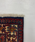 27246 - Meymeh Hand-Knotted/Handmade Persian Rug/Carpet Traditional/Authentic/ Size: 6'7" x 3'9"/201cm x 114cm