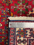 27246 - Meymeh Hand-Knotted/Handmade Persian Rug/Carpet Traditional/Authentic/ Size: 6'7" x 3'9"/201cm x 114cm