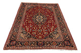 27240-Kashan Hand-Knotted/Handmade Persian Rug/Carpet Traditional/Authentic/Size: 7'0" x 4'10" /213cm x 147cm