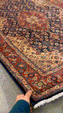 27302-Sarough Hand-Knotted/Handmade Persian Rug/Carpet Traditional Authentic/ Size: 6'6"x 4'3"/197cm x 130cm
