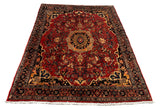 27239-Bidjar Hand-Knotted/Handmade Persian Rug/Carpet Traditional/ Authentic/ Size: 6'4"x 4'4"/193cm x 33cm