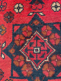 26458 - Khal Mohammad Afghan Hand-Knotted Authentic/Traditional/Rug/Size: 2'0" x 1'3"