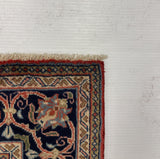 27304-Sarough Hand-Knotted/Handmade Persian Rug/Carpet Traditional Authentic/ Size: 6'4"x 4'4"/195cm x 133cm
