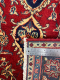 27245-Hamadan Hand-Knotted/Handmade Persian Rug/Carpet Tribal/Nomadic Authentic/ Size: 6'10" x 4'5"/208cm x 134cm