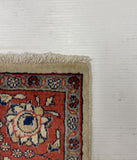 27305-Sarough Hand-Knotted/Handmade Persian Rug/Carpet Traditional Authentic/ Size: 6'9"x 4'8"/208cm x 143cm