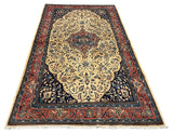 27359-Sarough Hand-Knotted/Handmade Persian Rug/Carpet Traditional Authentic/ Size: 7'9"x 4'4"/237cm x 133cm