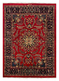 27241-Mashad Hand-Knotted/Handmade Persian Rug/Carpet Traditional Authentic/ Size: 6'11" x 4'11"/211cm x 149cm