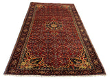 27242-Bidjar Hand-Knotted/Handmade Persian Rug/Carpet Traditional/ Authentic/ Size: 7'0"x 4'4"/238cm x 132cm