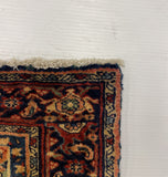27242-Bidjar Hand-Knotted/Handmade Persian Rug/Carpet Traditional/ Authentic/ Size: 7'0"x 4'4"/238cm x 132cm