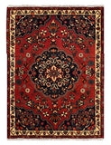 27208- Bakhtiar Hand-Knotted/Handmade Persian Rug/Carpet Traditional Authentic/ Size : 6'9" x 5'0"/205cm x 152cm