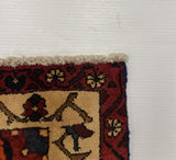 27208- Bakhtiar Hand-Knotted/Handmade Persian Rug/Carpet Traditional Authentic/ Size : 6'9" x 5'0"/205cm x 152cm